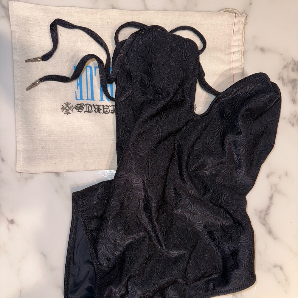 Chrome hearts black swimsuit